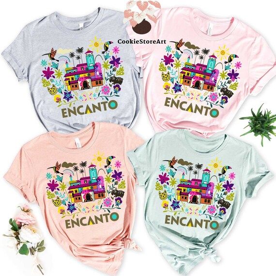 Disney Encanto Madrigal Family T-shirt Encanto Movie Shirt | Etsy | Etsy (US)
