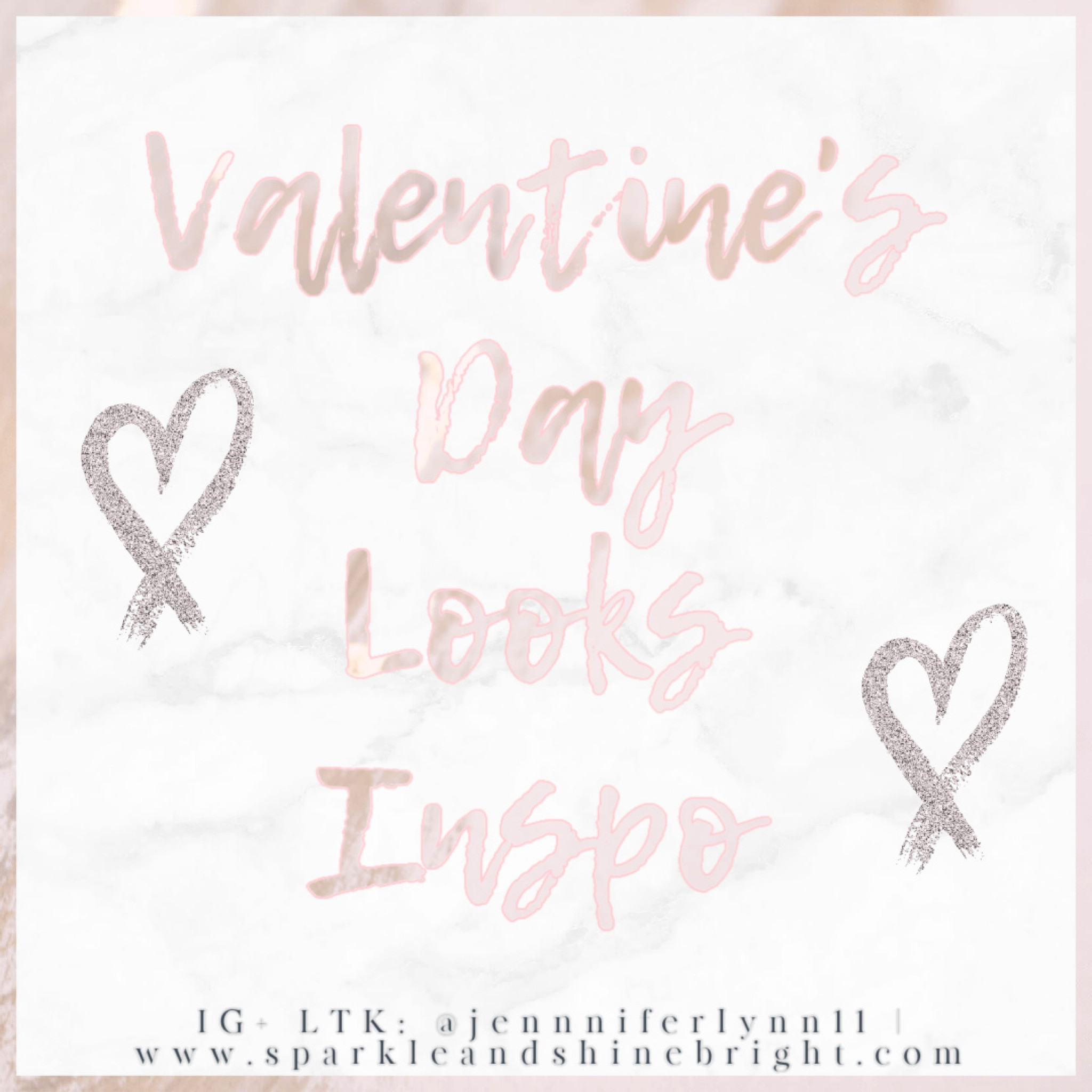 Valentine’s Day is just around the corner! I don't do a lot of red or bright pink but I'm drawn to feminine, delicate touches with lace + pearls.  No matter how you celebrate [or don’t] these Valentine's Day looks 2025 have you covered!

#LTKShoeCrush #LTKSeasonal #LTKItBag