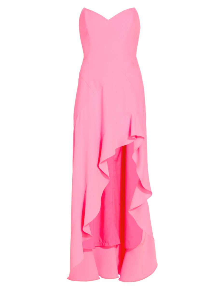 Symone Strapless Ruffled Gown | Saks Fifth Avenue