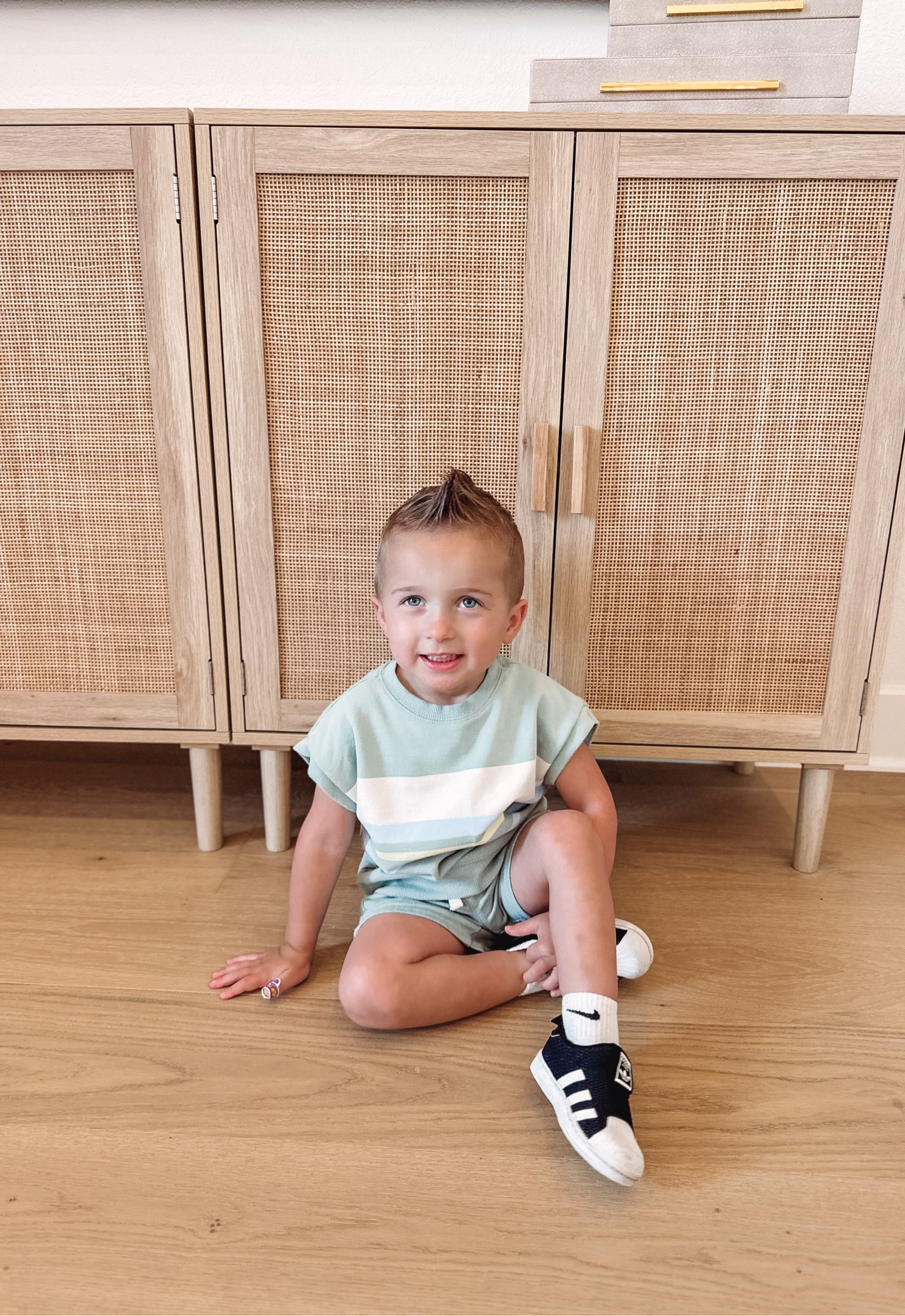 Under $10 boys summer set! We have this one in all 4 colors 🤣