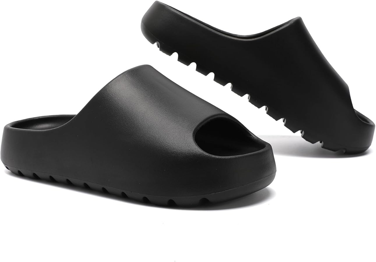 Cloud Slides for Women,Unisex EVA Soft Recovery Slides,Thick Sole Open Toe Mens Pillow Slides Sho... | Amazon (US)