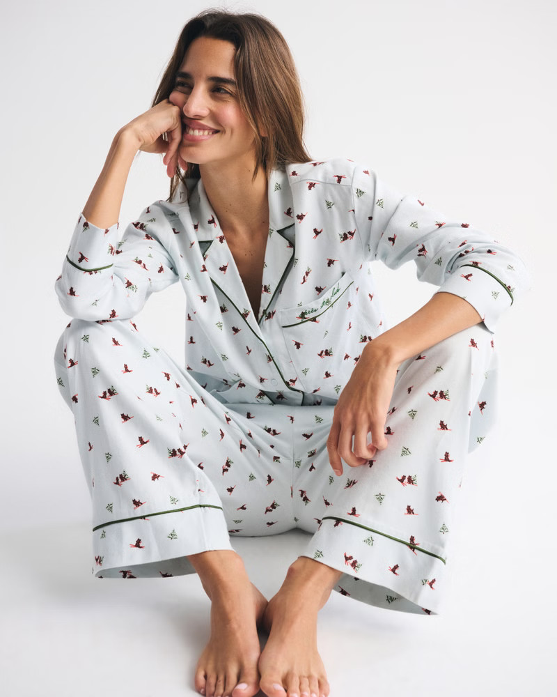 Lace and Satin Sleep Short | Abercrombie & Fitch (US)