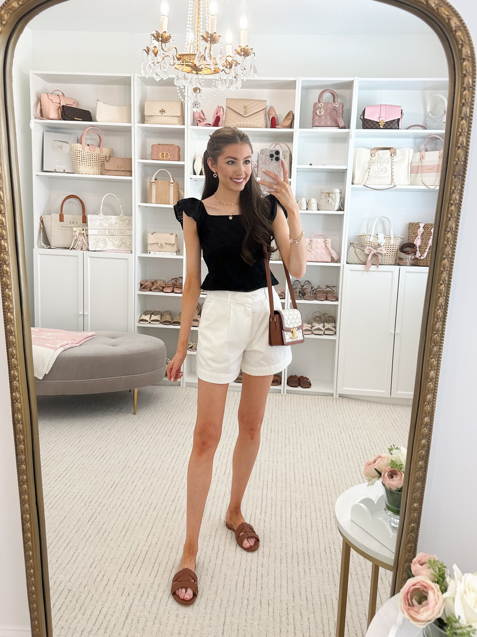 Spring outfit find from Walmart! These tailored shorts are a capsule wardrobe essential! 

#LTKFindsUnder100 #LTKFindsUnder50 #LTKSeasonal