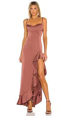 Nookie Sasha Gown in Mocha from Revolve.com | Revolve Clothing (Global)