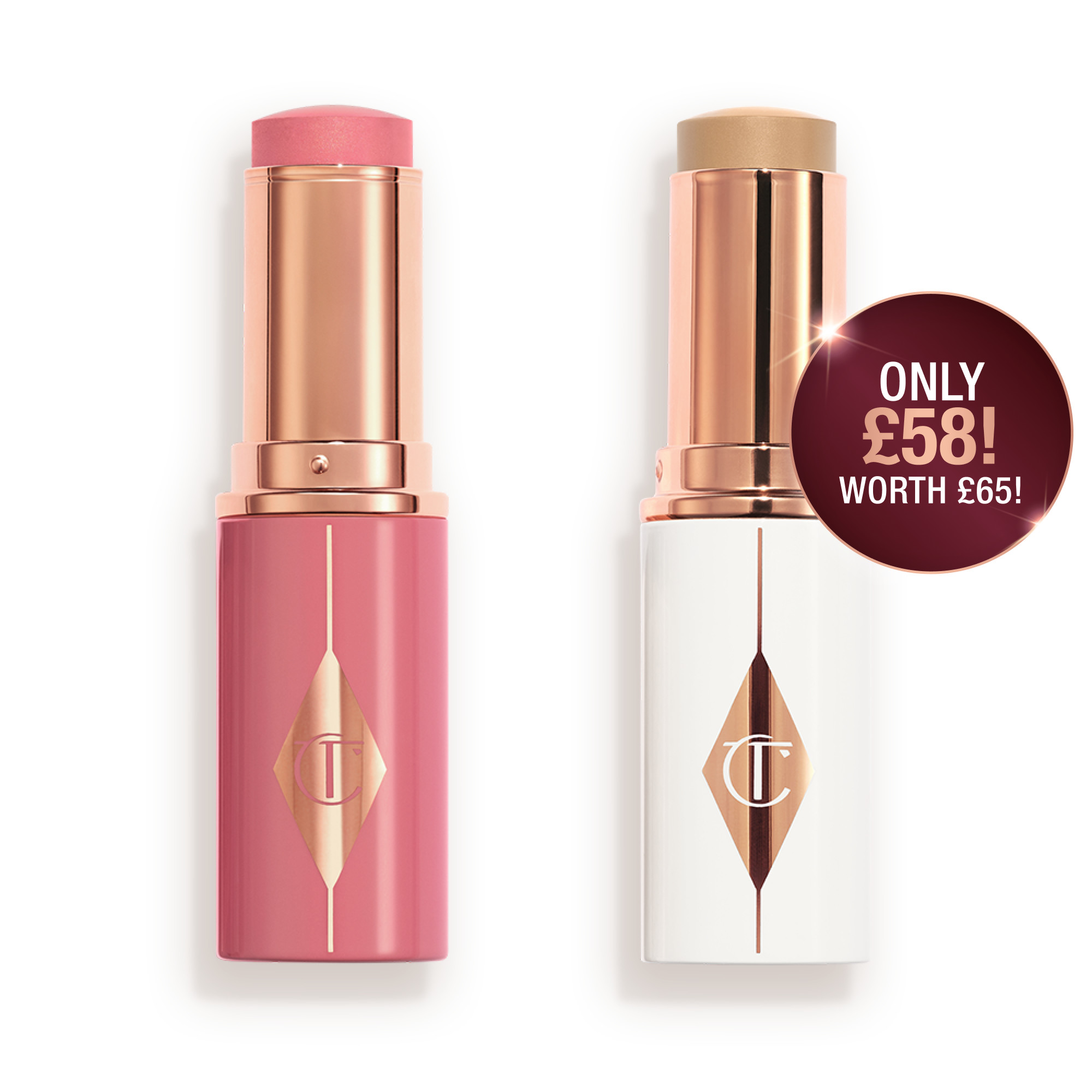 UNREAL SKIN & BLUSH HEALTHY GLOW DUO | Charlotte Tilbury (UK) 