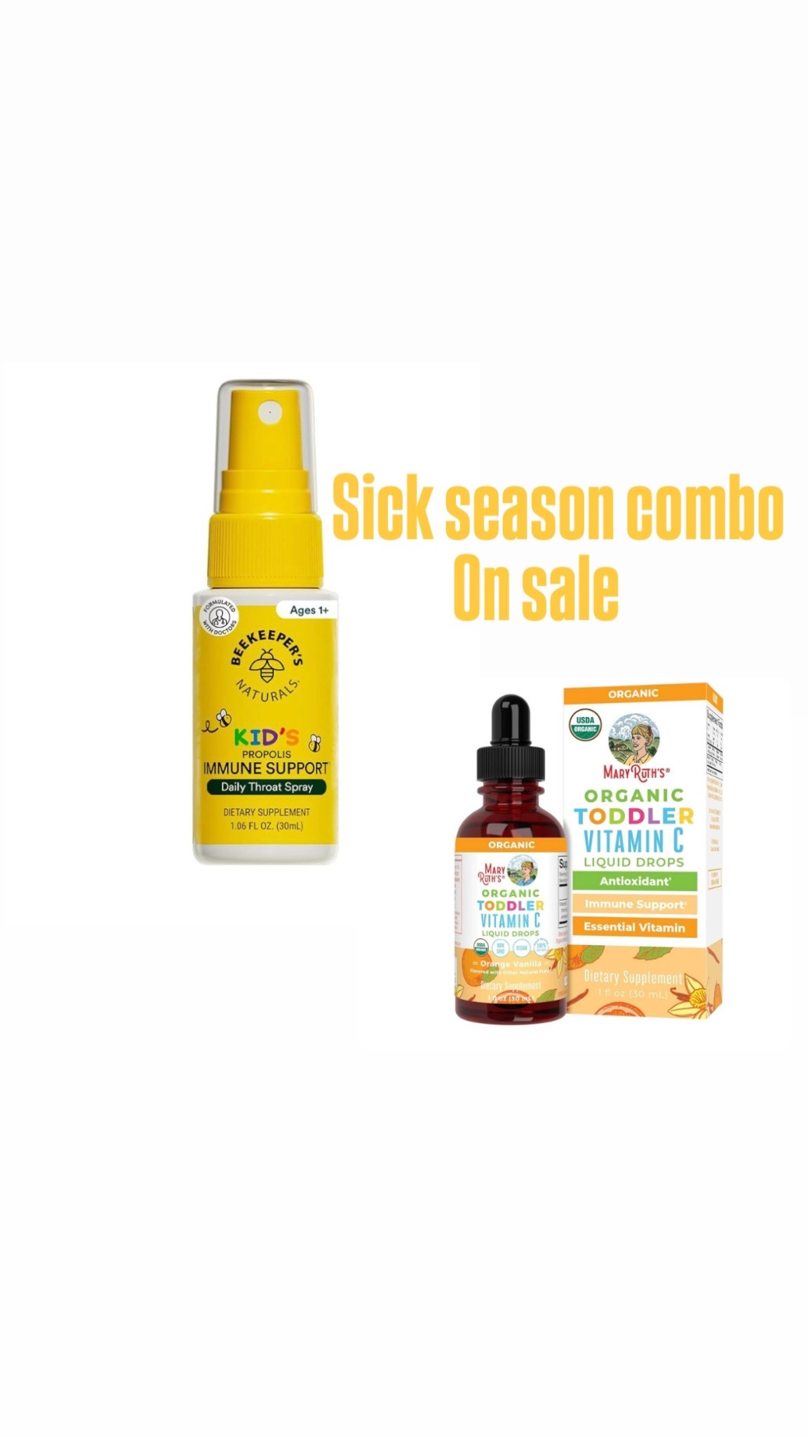 Sick and flu season is here in Ohio I give my toddler this combo every night and it’s on sale. Amazon big deal 

#LTKKids #LTKSaleAlert