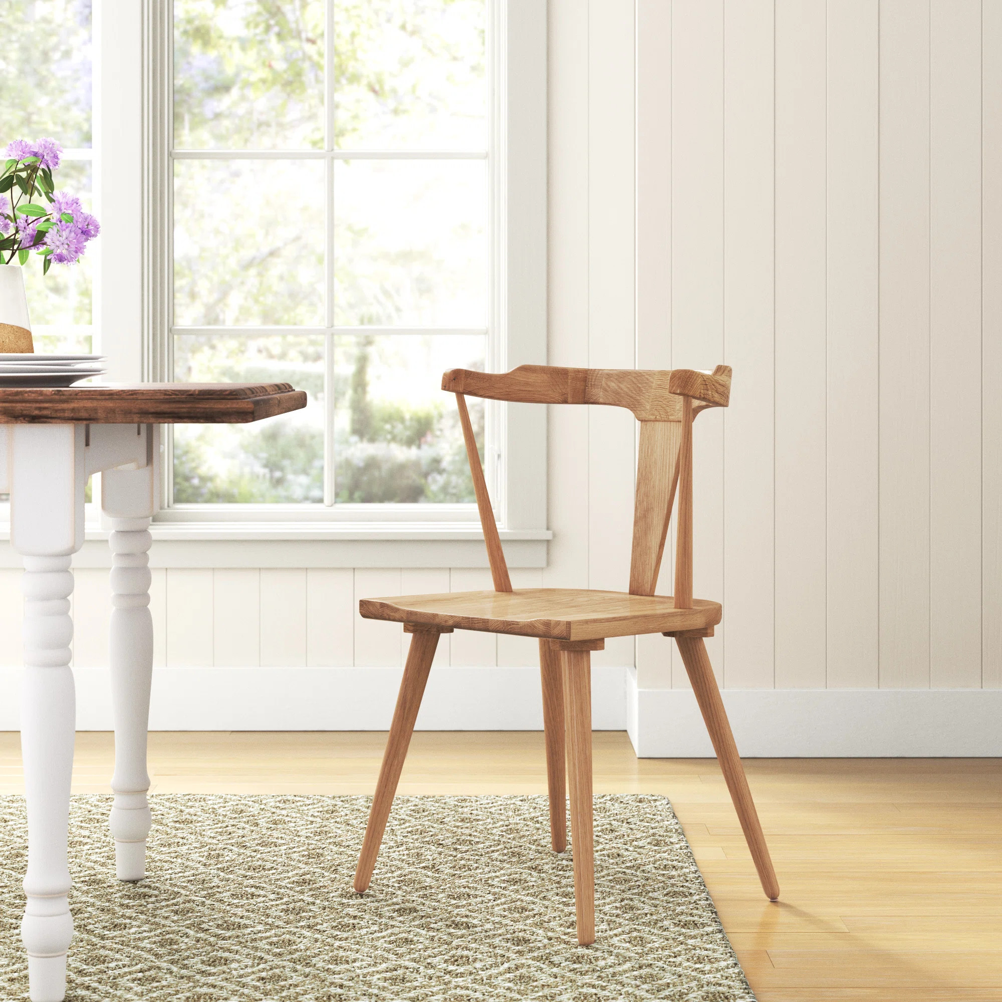 Agata Solid Wood Dining Chair | Wayfair North America