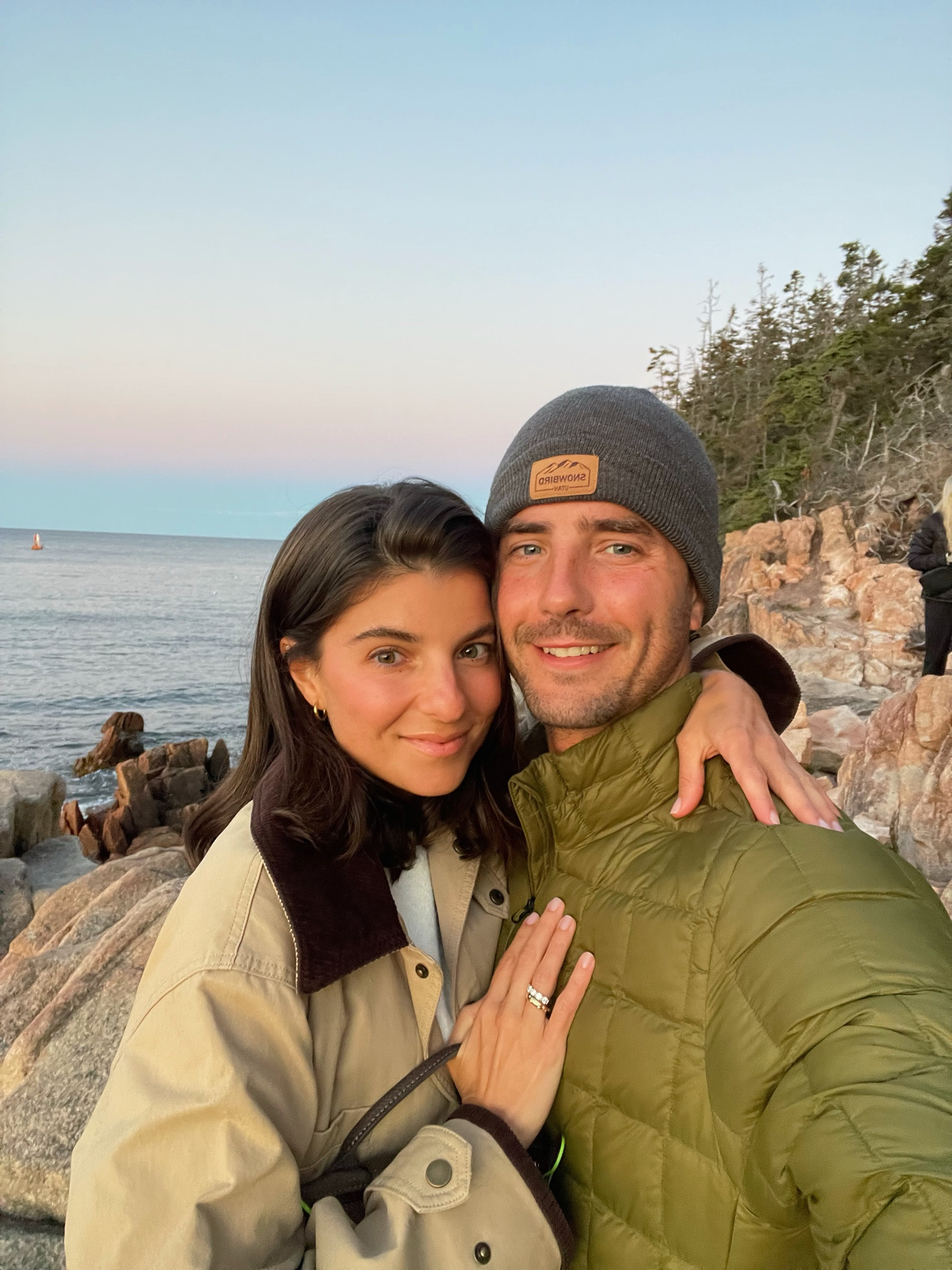 [10/6/25] main minimoon outfit!! 
wearing xs petite in coat, but also could’ve done xxs petite! XS Definitely felt roomy (good for thicker layers) 
• top im wearing here is greybandit  (code is always viv15), linking very similar options as well 
• jeans im wearing are everlane - wearing 24 crop 
• shoes: im wearing the “tiggy” loafers, but they’re on preorder! Linking very similar style that i actually prefer a bit more!! size down 

#LTKPetite #LTKSeasonal #LTKStyleTip