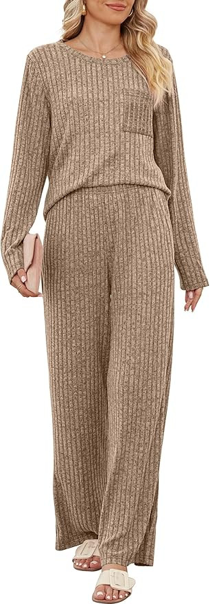 Saloogoe Lounge Sets for Women Two Piece Outfits Fall Fashion 2023 | Amazon (US)
