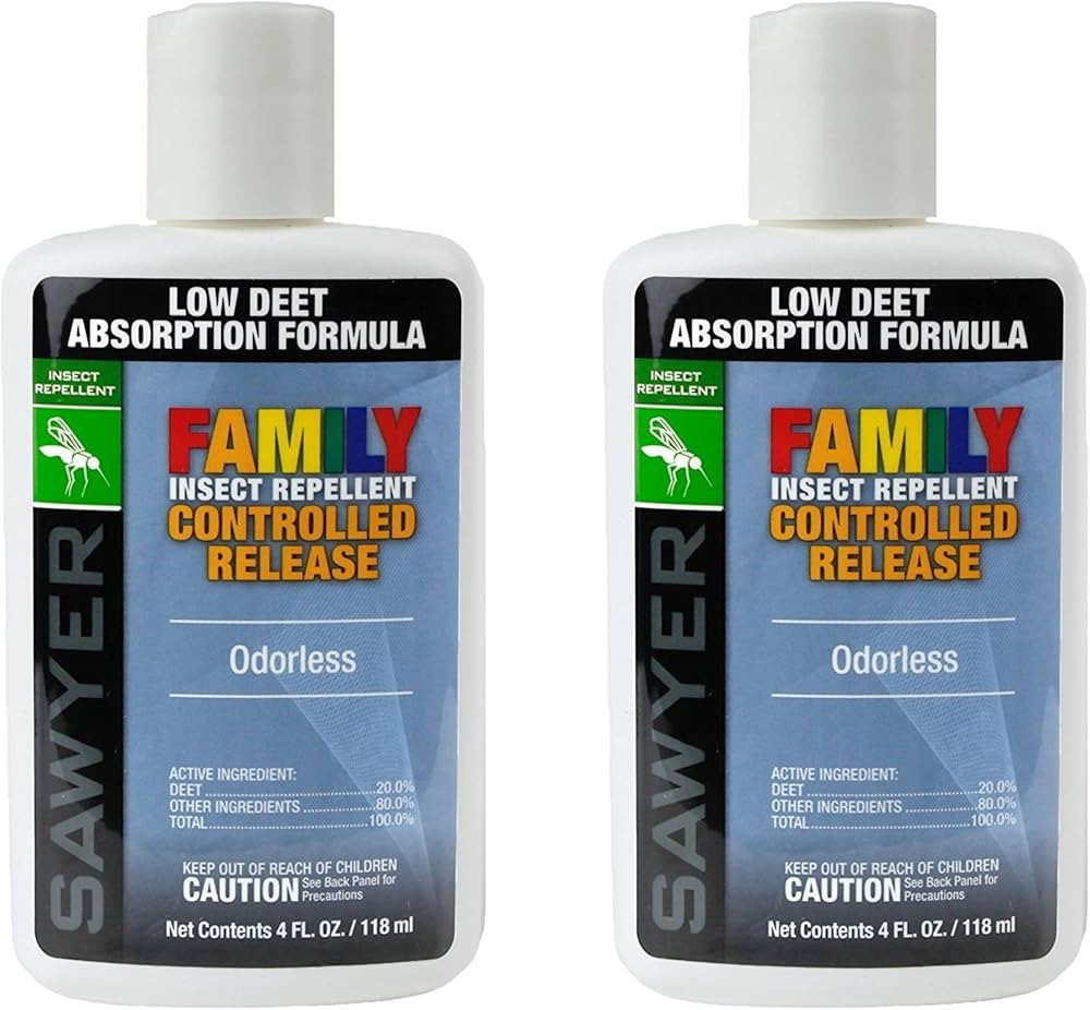 20% DEET Premium Family Insect Repellent Controlled Release | Amazon (US)