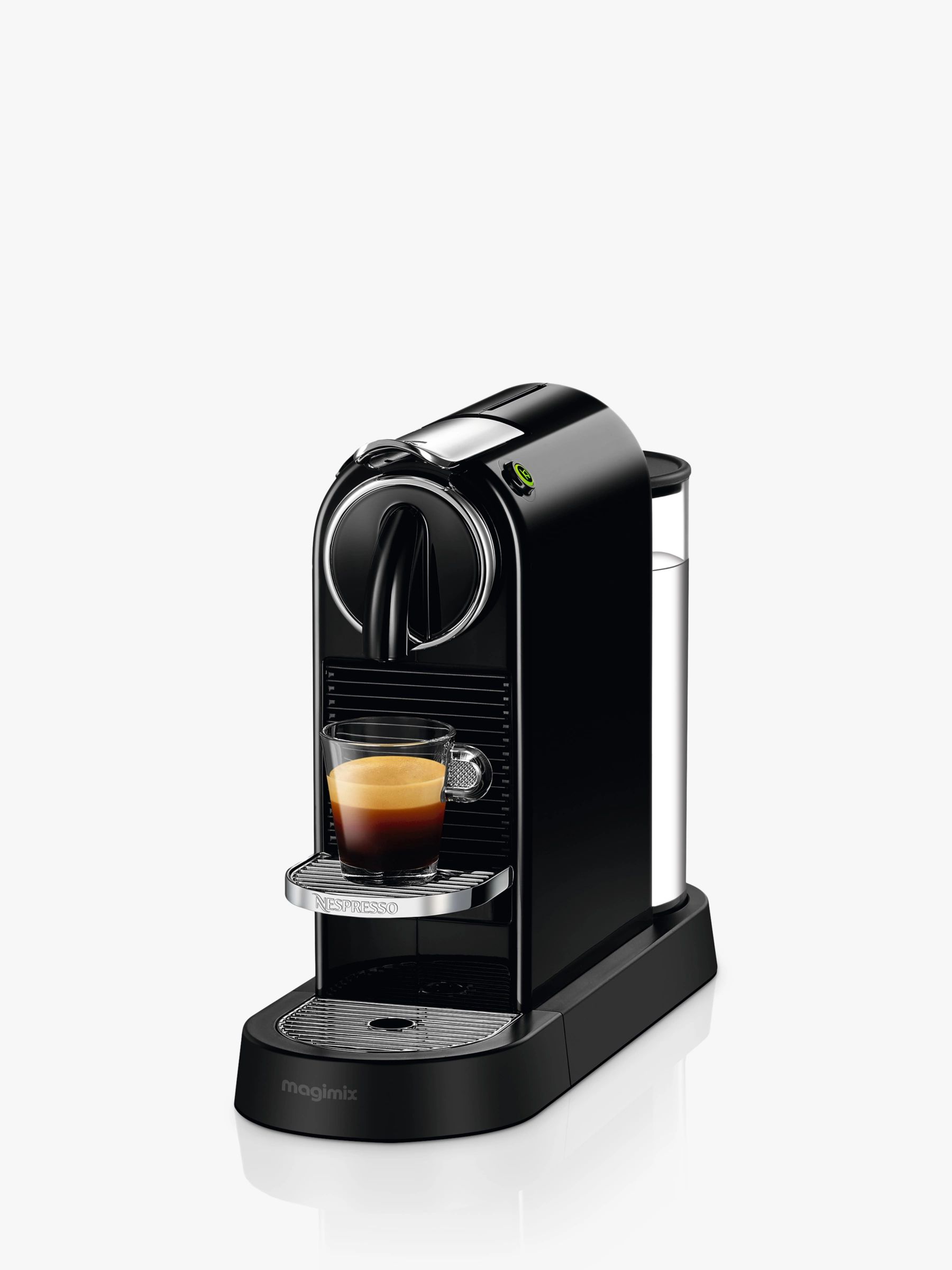 Nespresso CitiZ Coffee Machine by Magimix, Black | John Lewis (UK)