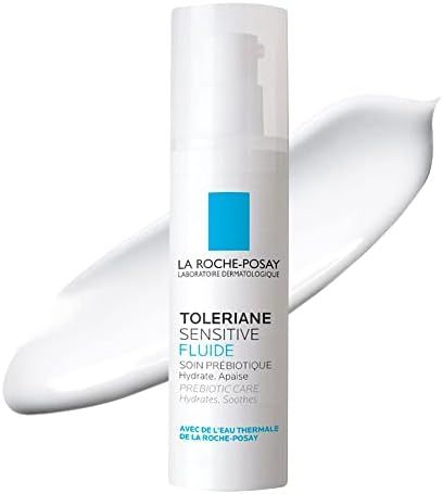 La Roche-Posay Toleriane Sensitive Fluide Protective Moisturizer, Lightweight Oil-Free Face Moist... | Amazon (US)