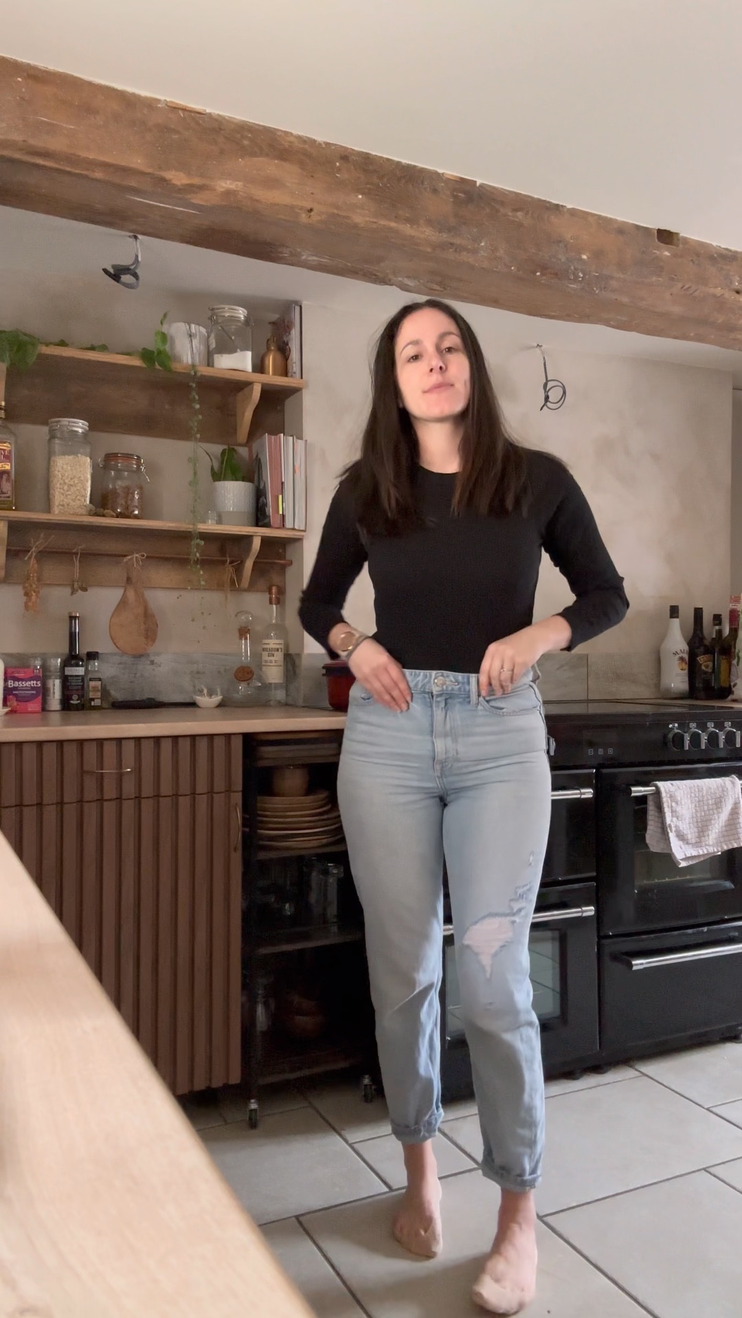 THE outfit for walks and sight seeing. The ultimate in comfort with high waist mom-fit jeans, bodysuit for a seamless fit and cosy trench coat for those crisp Spring days #springoutfit #springwalk #ootd 

#LTKSeasonal #LTKstyletip #LTKU