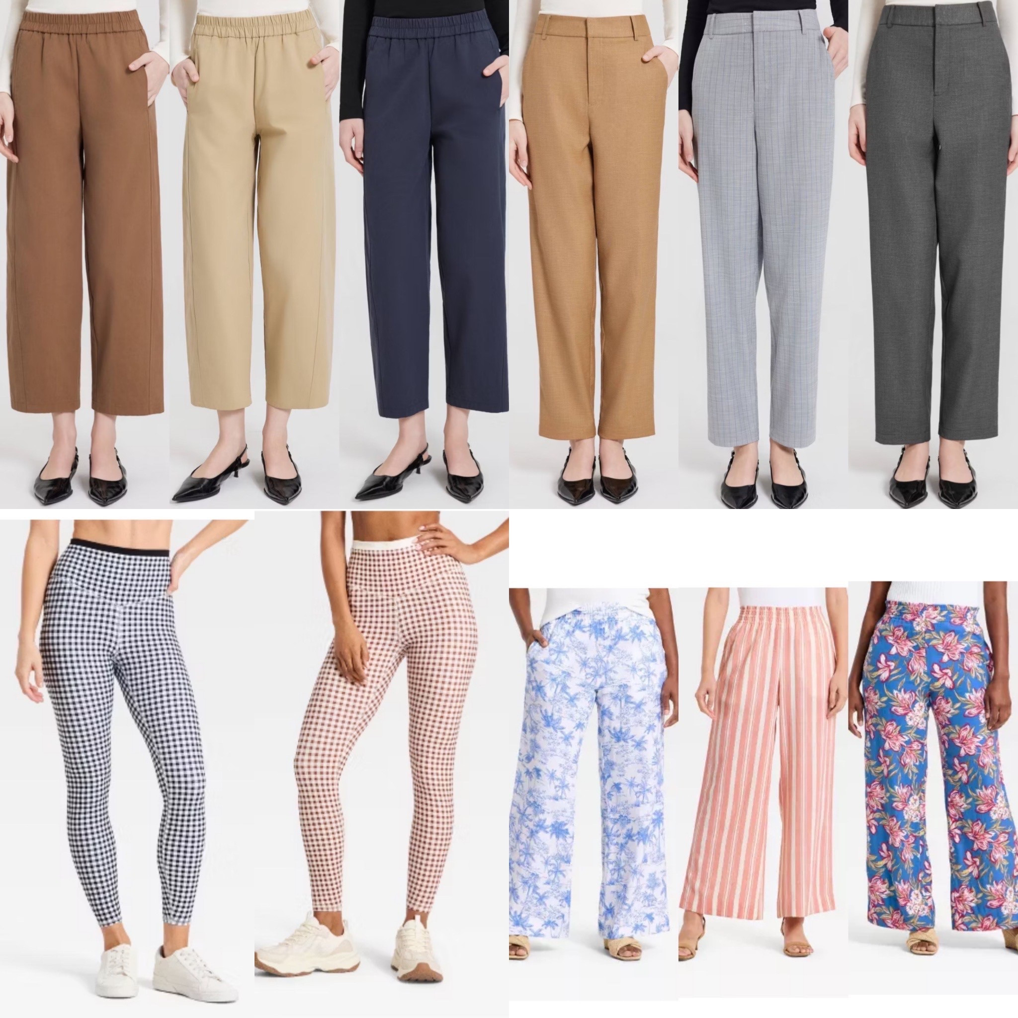 Tons of new pants at target! Denim, linen, work trousers, etc! 