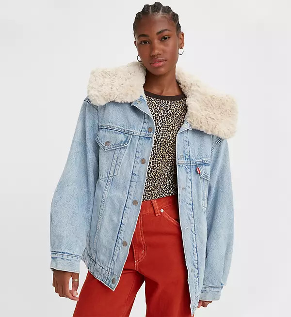 XL Oversized Sherpa Trucker Jacket | LEVI'S (US)