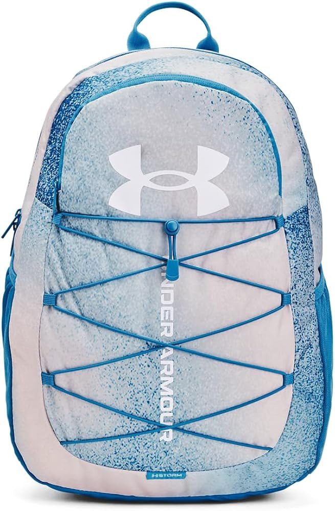 Under Armour Unisex-Adult Hustle Sport Backpack, (466) Cosmic Blue / / White, One Size Fits All | Amazon (US)