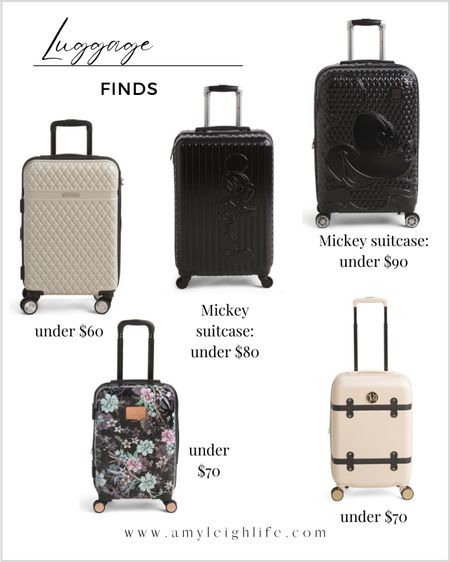 Luggage finds. The Mickey Mouse suitcase is so cute!

luggage, travel, travel essentials, travel accessories, travel amazon, amazon travel, amazon travel essentials, airplane travel, airport travel, travel back pack, travel backpack, travel bag, makeup travel bag, amazon travel bags, travel carry on, travel charger, travel duffel, travel Europe, travel finds, travel favorites, travel must haves, travel must have, international travel, traveling, travel luggage, London travel, travel organization, travel organizer, travel packing, Paris travel, suitcase, suit case, travel suitcase, travel tote bag, amazon suitcase, amazon body suitcase, carry on suitcase, hardshell suitcase, hard suitcase, pink suitcase, pink suit case, hard suitcase, hard suit case, hard luggage, pink luggage, beach bag amazon, amazon bag, pink amazon bag, weekender bag, weekend bag, overnight bag, hospital bag, amazon weekender bag, pink bag, pink weekender bag, cute travel bag, cute luggage, coordinating luggage, baby moon bag, baby moon travel bag, honeymoon luggage, honeymoon travel, honeymoon suitcase, honey moon finds, vacation packing, vacation luggage, Amy leigh life, amazon finds, amazon traveling, travel organization, travel pouches, cross body bag, cross body purse, cross body, cross body fanny, crossbody belt bag, crossbody amazon, crossbody sling, makeup organizer, makeup storage, makeup organization, makeup brush holders, makeup travel bag, travel makeup bag, travel makeup, vacay, black suitcase, pink suitcase, adult suitcase, Disney travel, Disney vacation 

#amyleighlife
#travel

Prices can change. 

#LTKtravel #LTKfindsunder100 #LTKsalealert