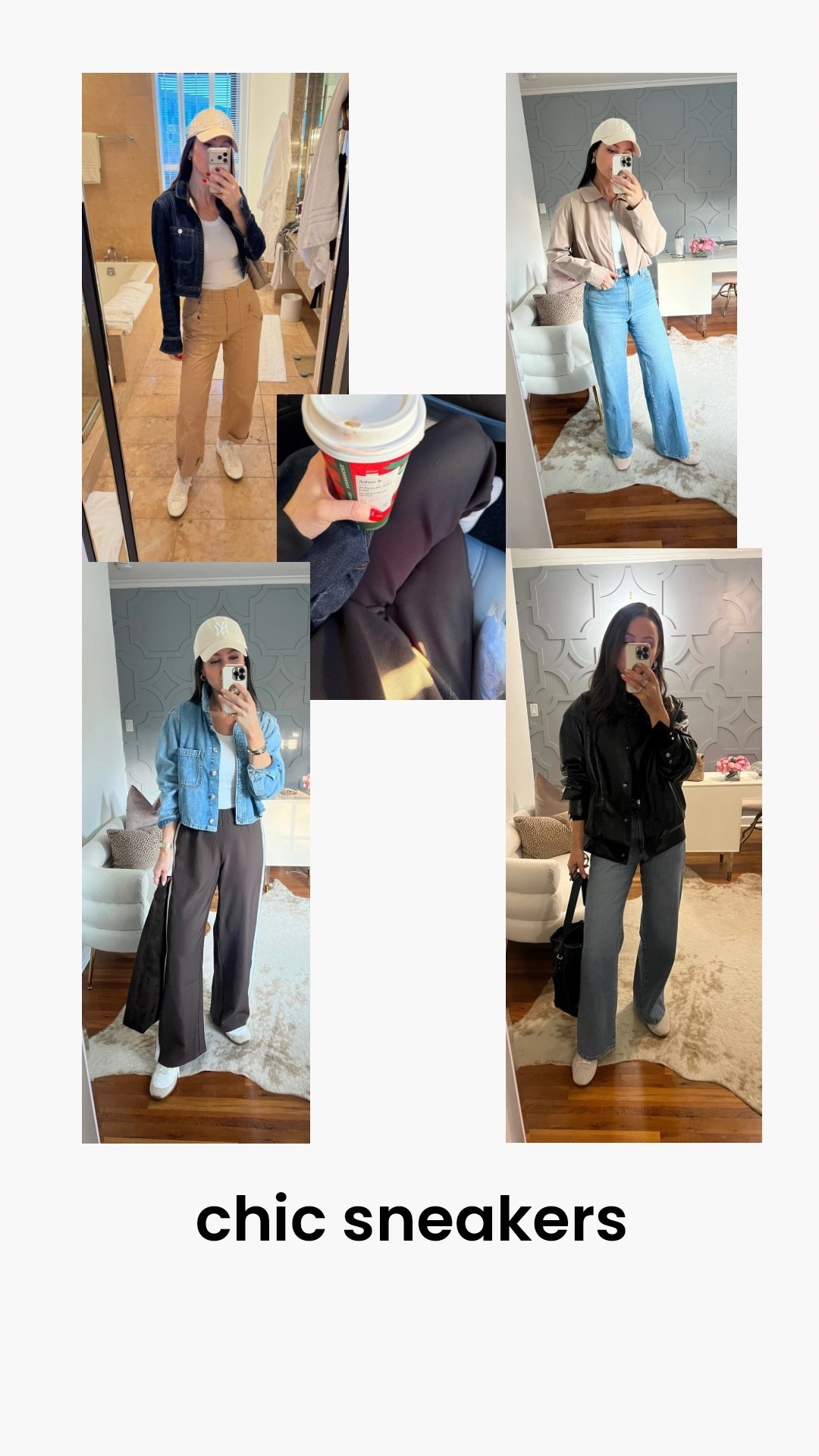 A round up of chic and modern sneakers 