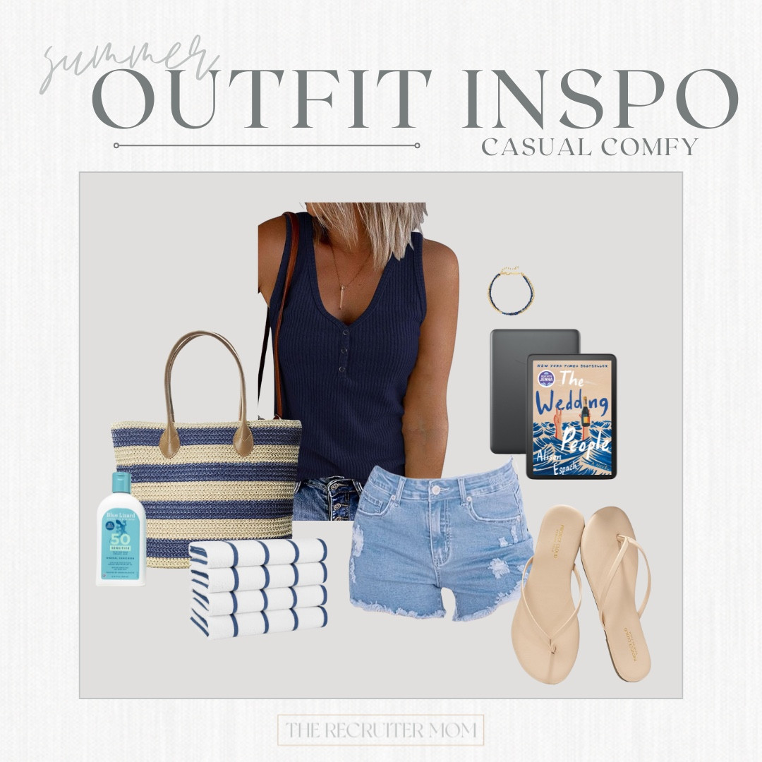 Summer Casual Jean Shorts and Henley Tank Outfit #summerstyle #summeroutfit #everydaylook 

 

#LTKSeasonal #LTKMidsize #LTKFindsUnder50