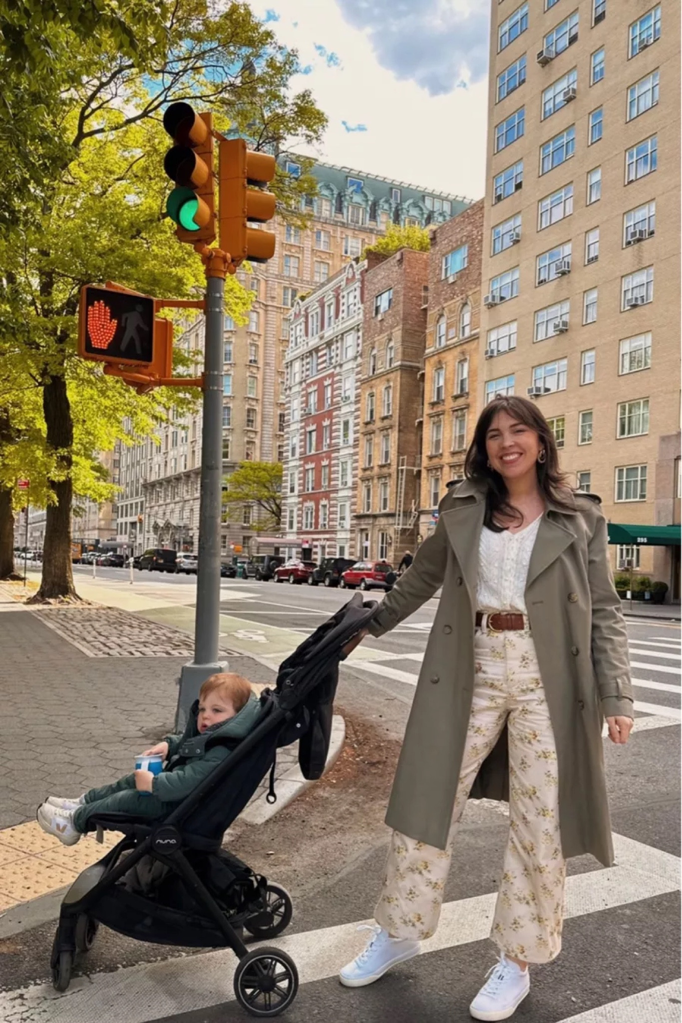 Spring outfit, floral pants, trench coat 

#LTKstyletip #LTKSeasonal