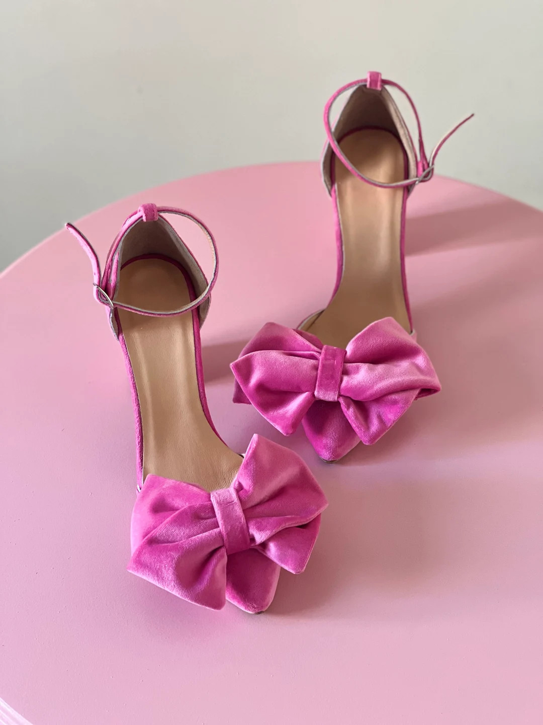 Rosa Samt Block Heels, Samt Schleife Heels, Fuchsia Pumps, Rosa Hochzeit Schuhe, Rosa Brautschuhe... | Etsy (US)