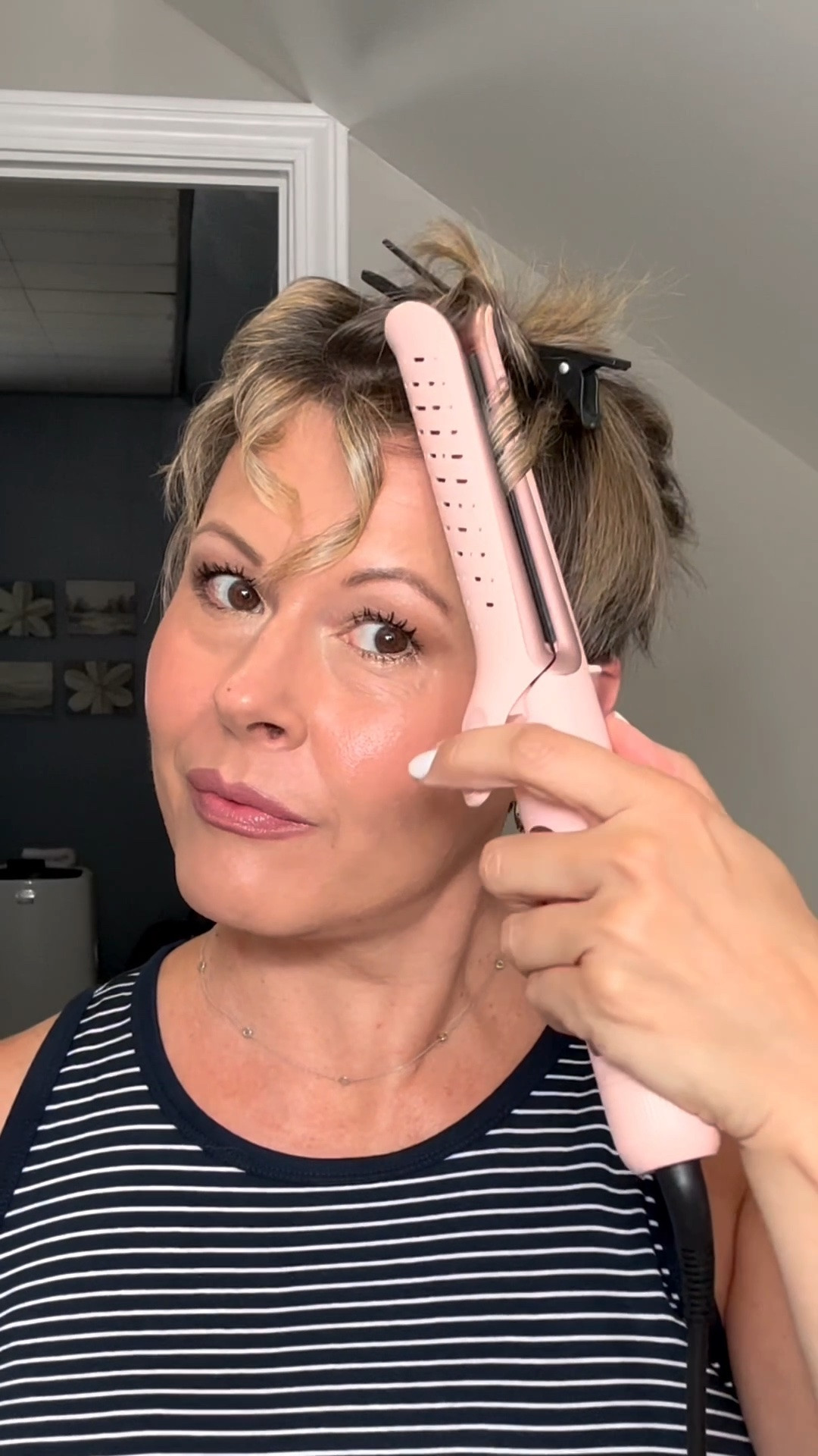 Planning ahead is one of the best things you can do for a big event. 💙

I’m doing a full hair practice run before my son’s wedding so there are no surprises on the big day. I’m testing the style, seeing how it holds, and making sure every product earns a spot in my routine.

The Wavytalk Cool Curl Pro gives my short hair the soft movement and lift I love without making styling complicated.

If you have a wedding, vacation, family photos, or another special event coming up, don’t wait until the day of—do a practice run and find the products that work for your hair.

What special event are you getting ready for next? ✨

#LTKWedding #LTKBeauty #LTKstorytime