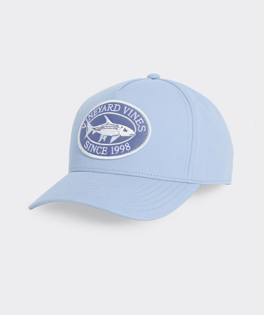 Logo Fish Patch Hi-Pro 5-Panel Hat | vineyard vines