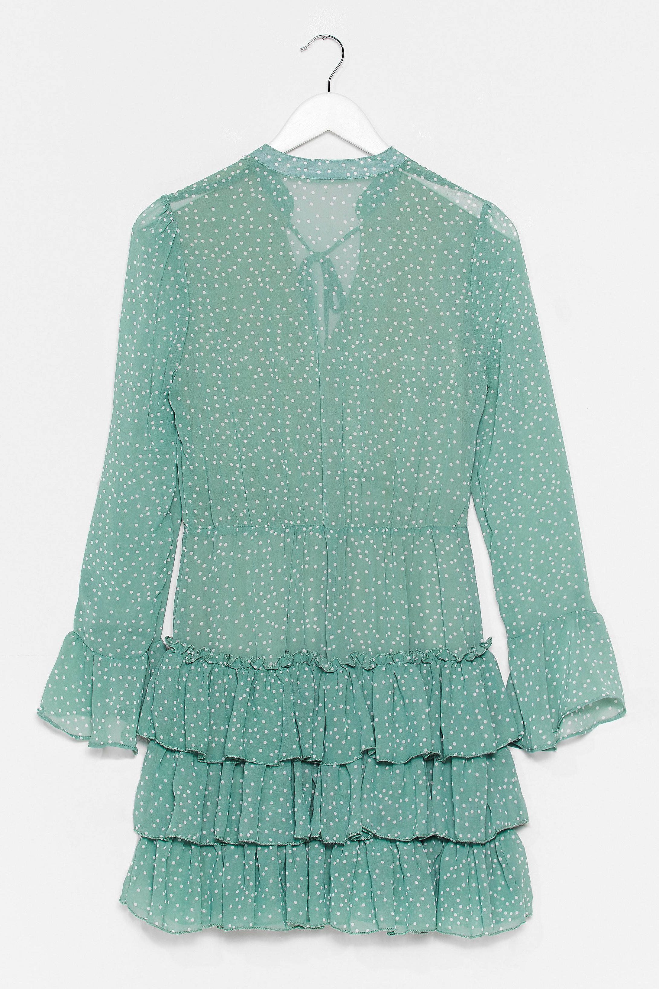 There's Frill Time Spotty Mini Dress | NastyGal (US & CA)