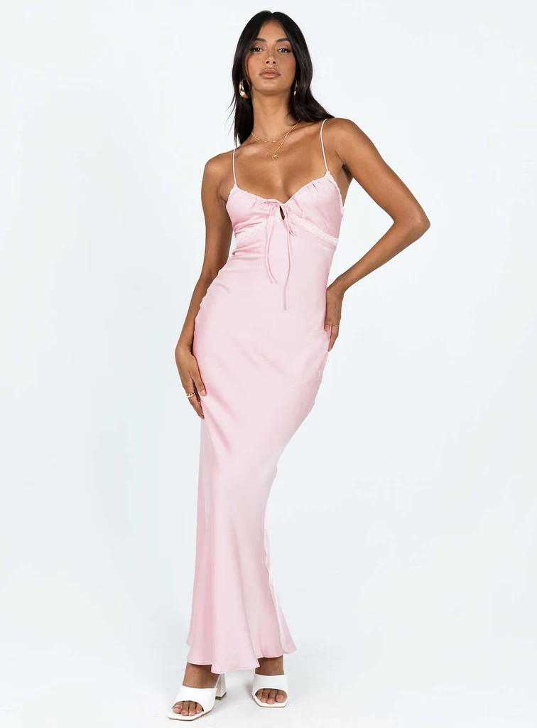 Emily Maxi Dress Pink | Princess Polly US