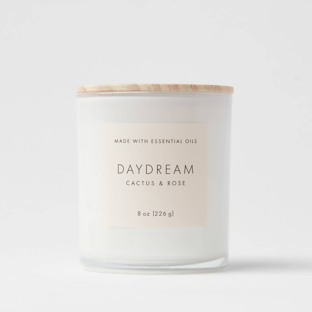 Wood Lidded Glass Wellness Daydream Candle - Threshold™ | Target