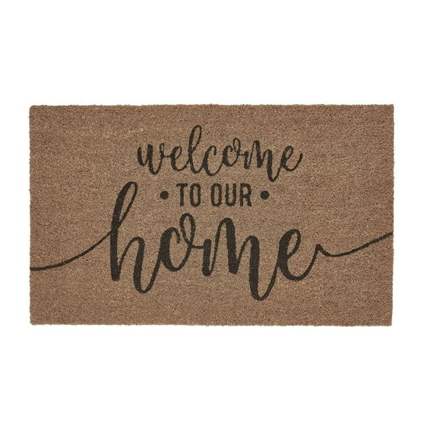 My Texas House Welcome to our Home Coir Doormat, 30"X48" | Walmart (US)