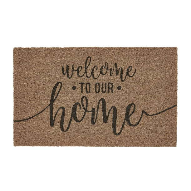 My Texas House Welcome to Our Home Coir Doormat, 24" x 36" - Walmart.com | Walmart (US)