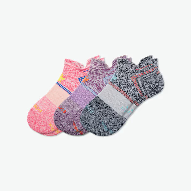 Women's Running Ankle Sock 3-Pack | Bombas
