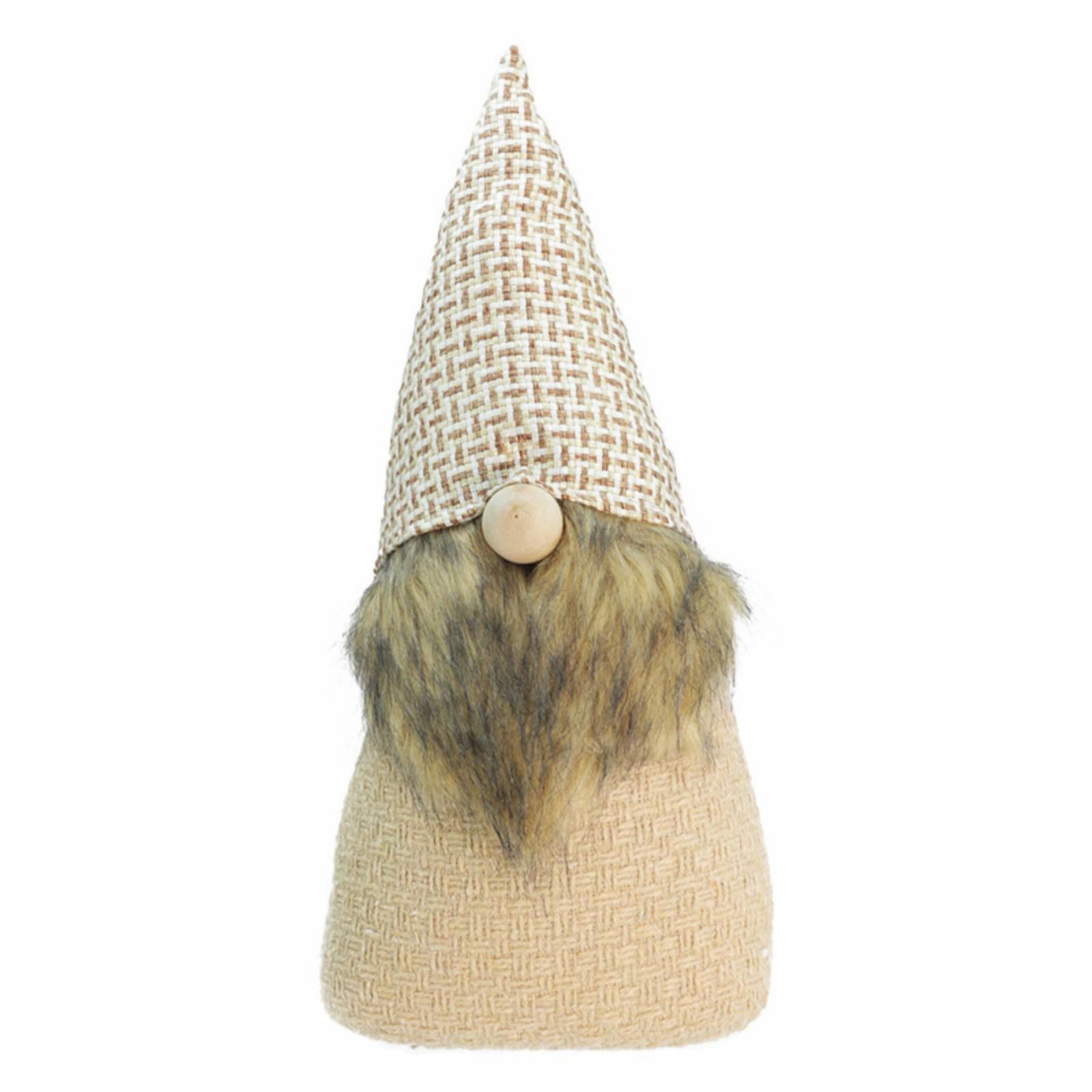 Northlight 16 in. Neutral Christmas Gnome Tabletop Figurine | Hayneedle