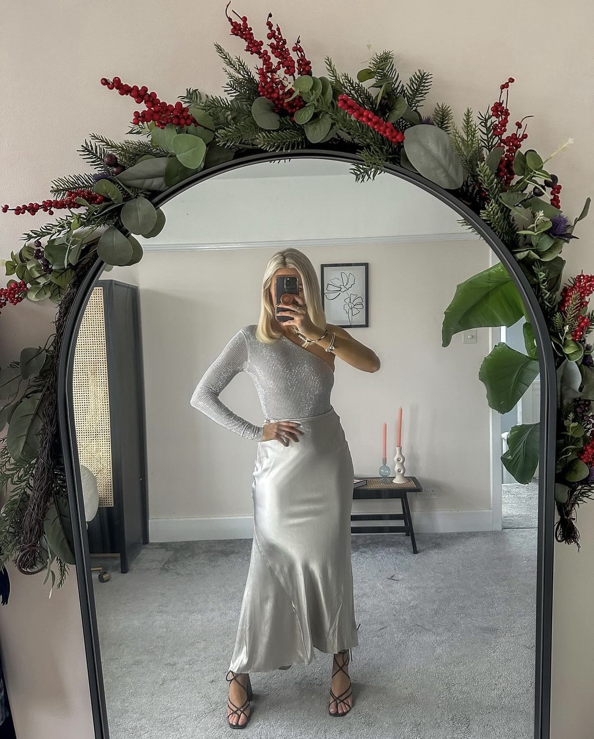 Party Inspiration! 

Party wear, Party Season, Sequin Top, Silver Top, Christmas Day Outfit, Christmas, Satin Skirt, Silver Skirt  

 #LTKuk #LTKwinter #LTKpartywear