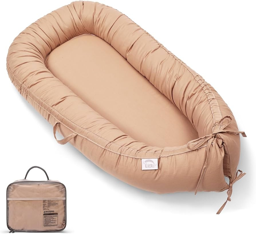 EAQ Baby Lounger, Infant Lounger for Newborn,Portable Baby Nest Cover Breathable & Soft, Newborn ... | Amazon (US)