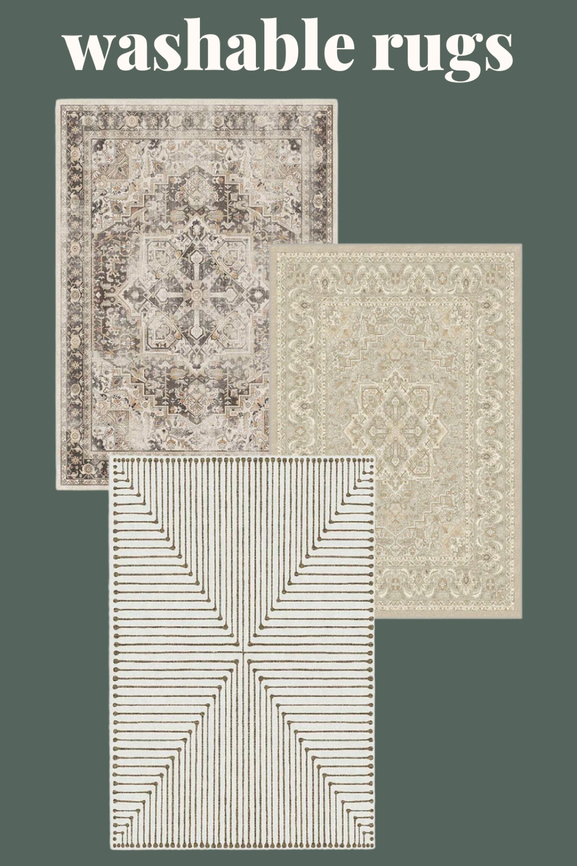 Washable rugs!

#washablerugs #rugs #rugcare #homedecor #livingroomrug #bedroomrug

#LTKSeasonal #LTKhome #LTKsalealert