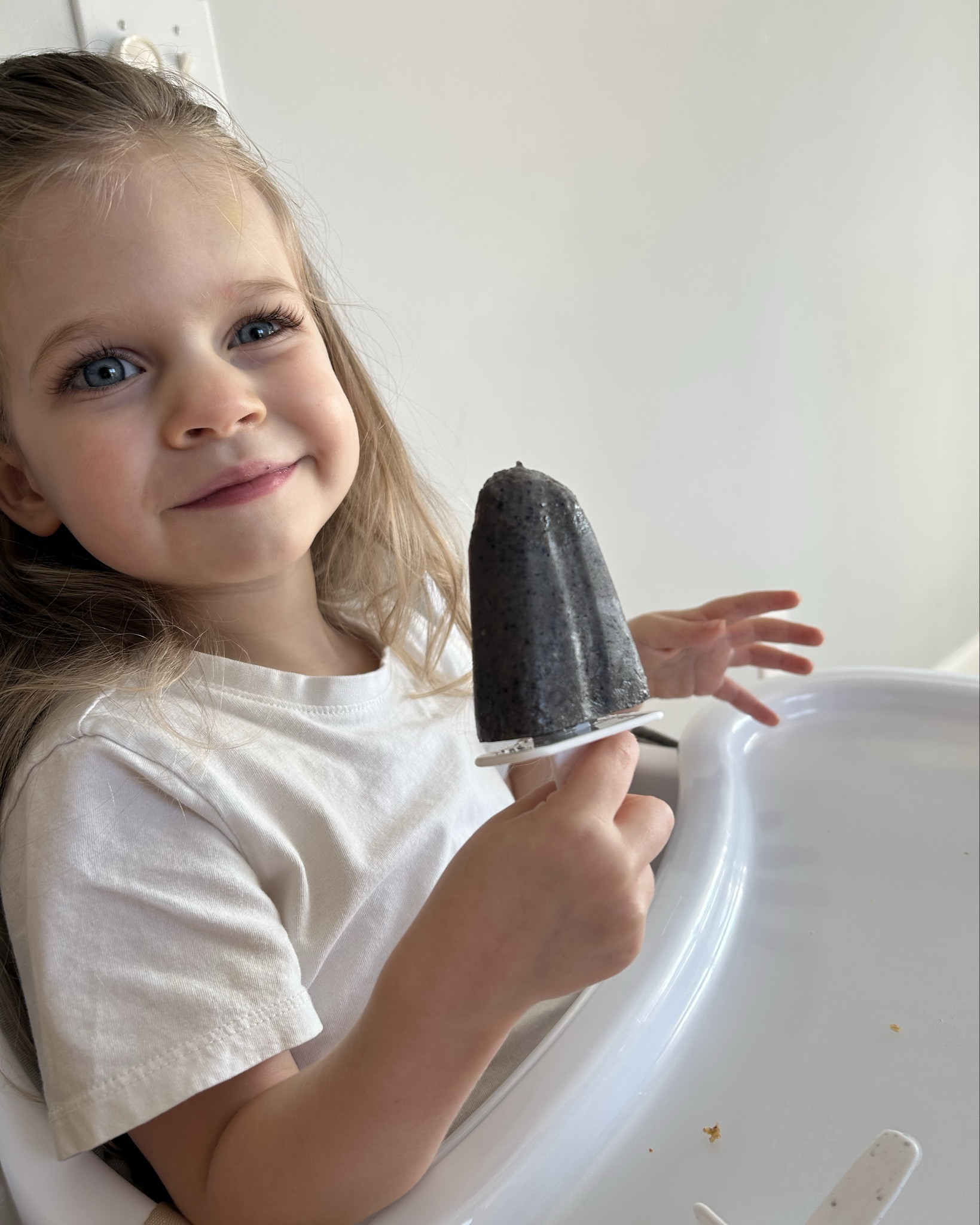 Our new popsicle molds are a hit! I made our favorite smoothie to fill the molds with and popped it in the freezer for a few hours. They are yummy, Elora approved! Linked the molds here - #toddlerfood #creativewithfood

#LTKHome