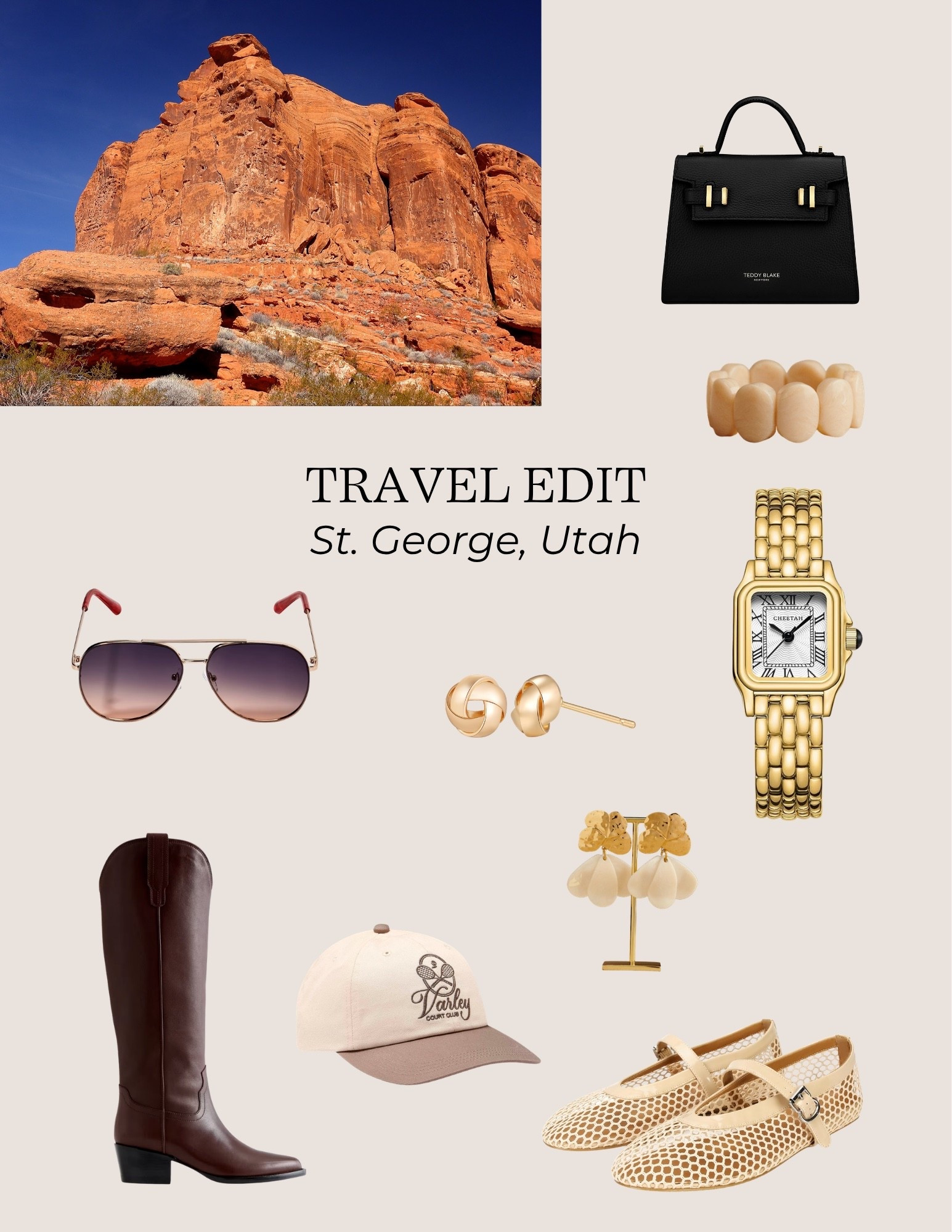 If I were going to St. George this fall, these are the pieces I would pack!!