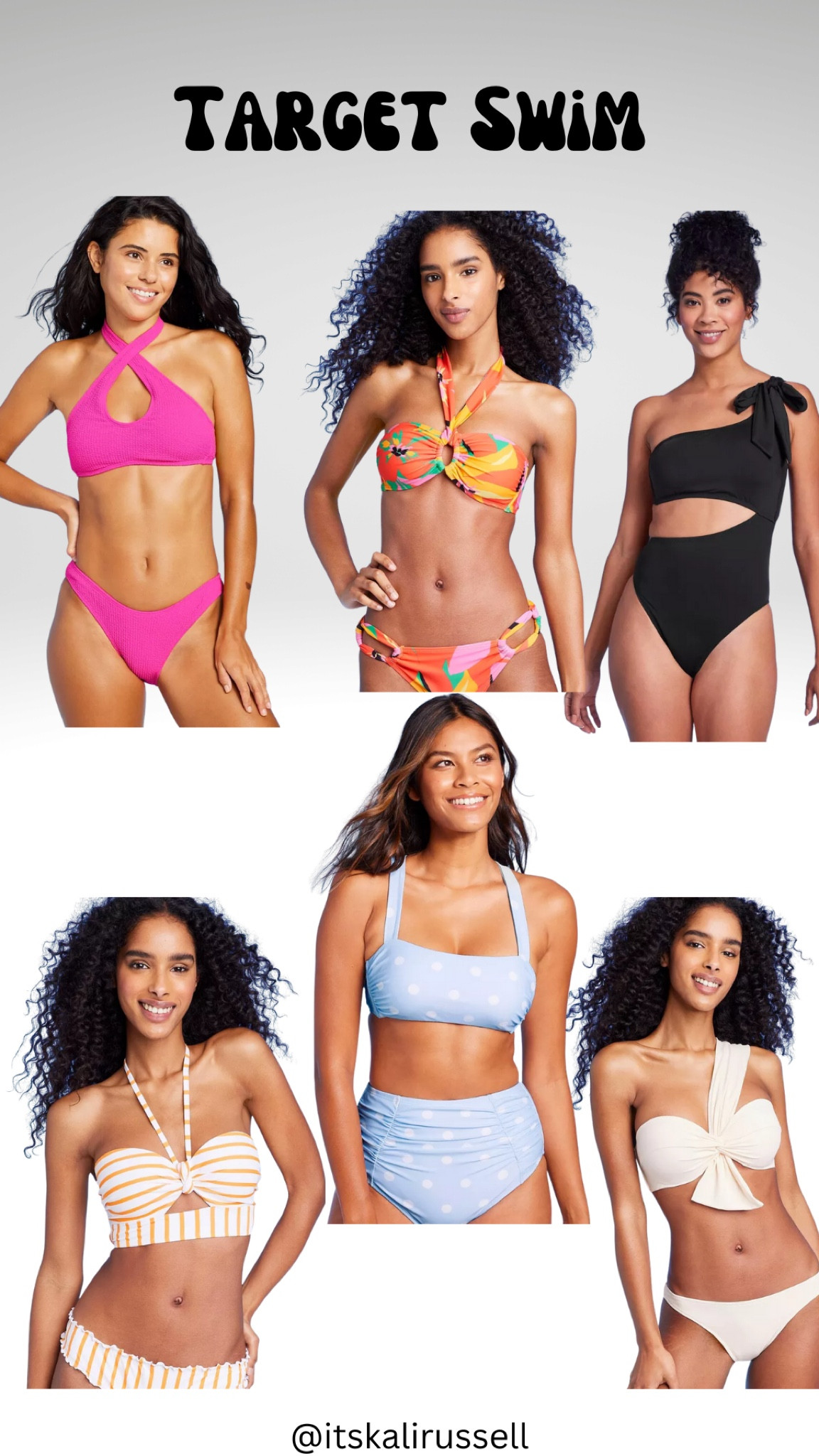 Target swim- bikini, one piece, two piece 

#LTKswim #LTKunder50 #LTKSeasonal