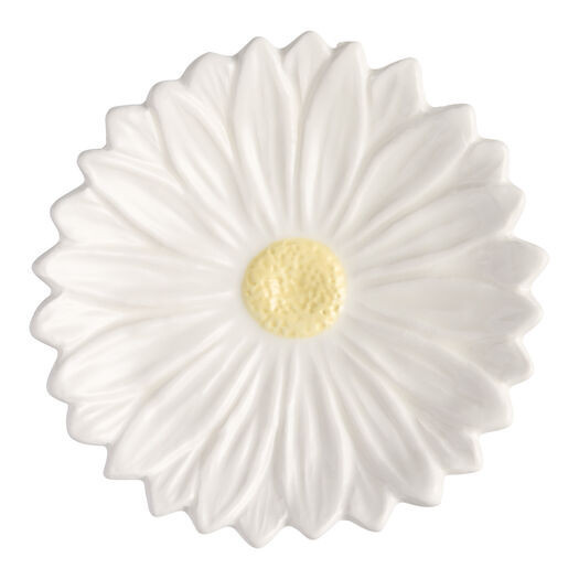 Daisy Hand Painted Figural Appetizer Plate by World Market | World Market