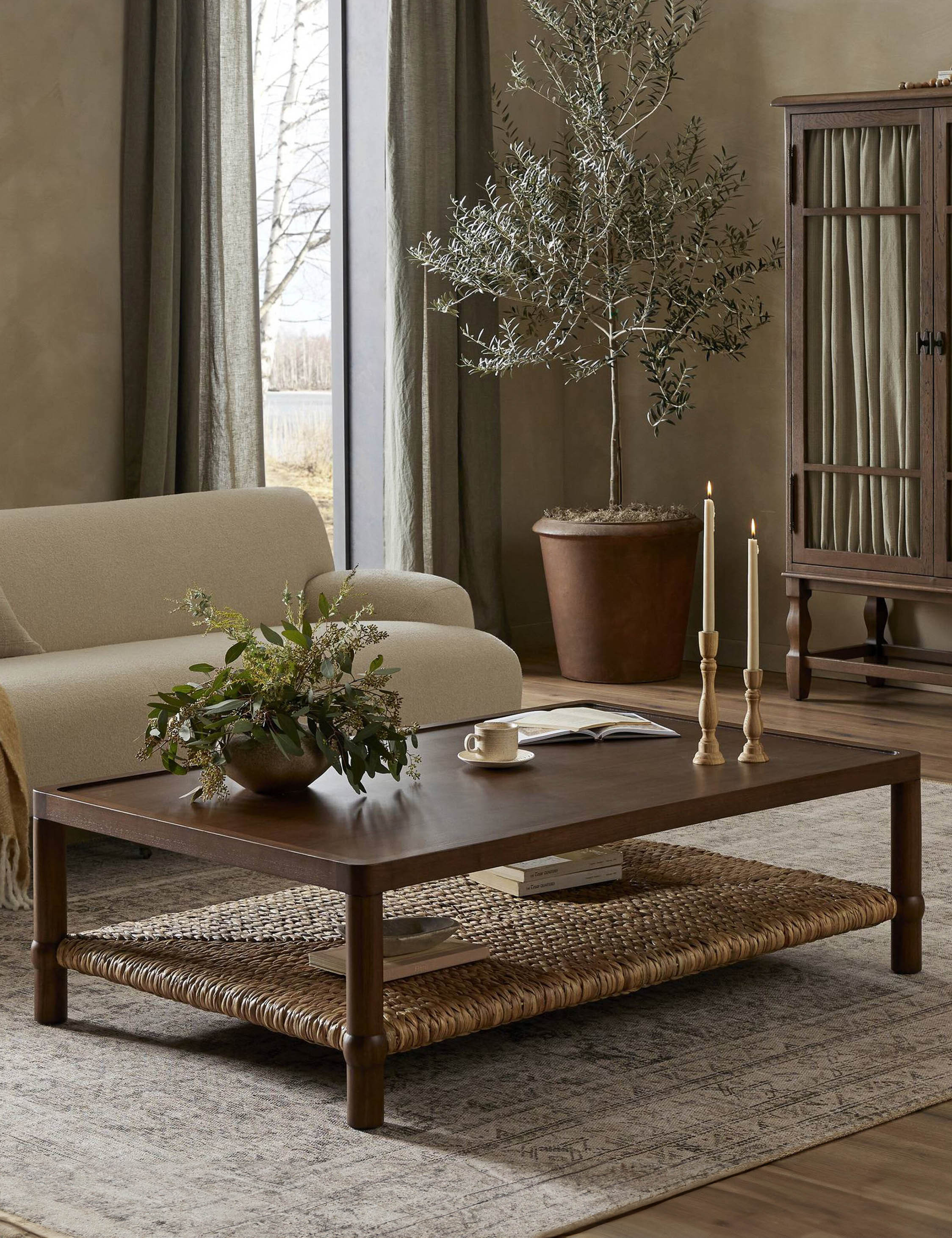 Gabriella Coffee Table by Amber Lewis x Four Hands | Lulu and Georgia 