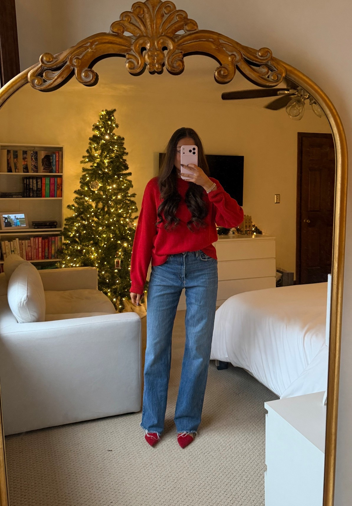 Holiday outfit inspo for a work day!

#LTKHoliday #LTKootd #LTKdayinmylife