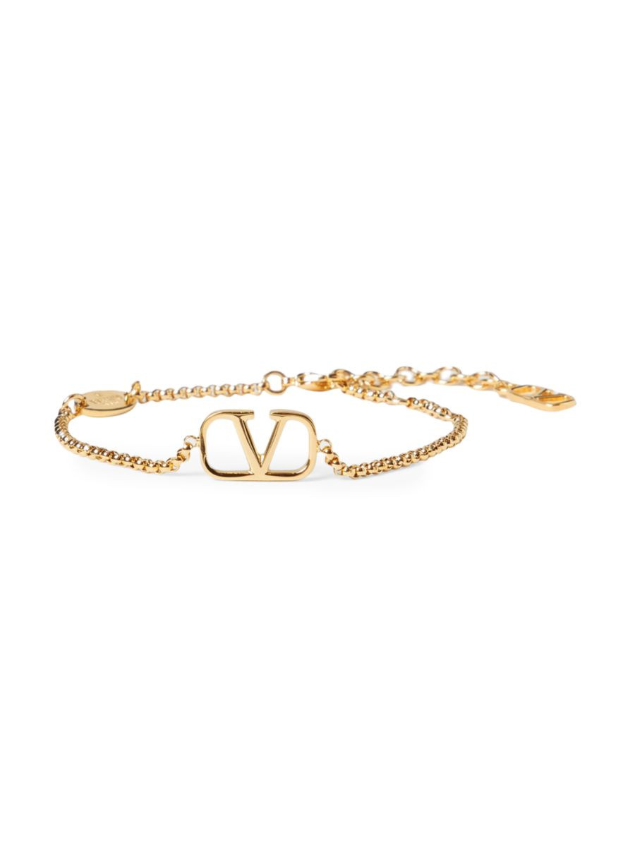 Valentino Garavani VLogo Metal Chain Bracelet | Saks Fifth Avenue