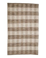 Made In Turkey Wool And Cotton Checkerboard Rug | Home | T.J.Maxx | TJ Maxx