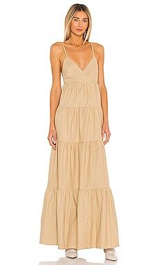 House of Harlow 1960 x REVOLVE Janae Dress in Rich Tan from Revolve.com | Revolve Clothing (Global)