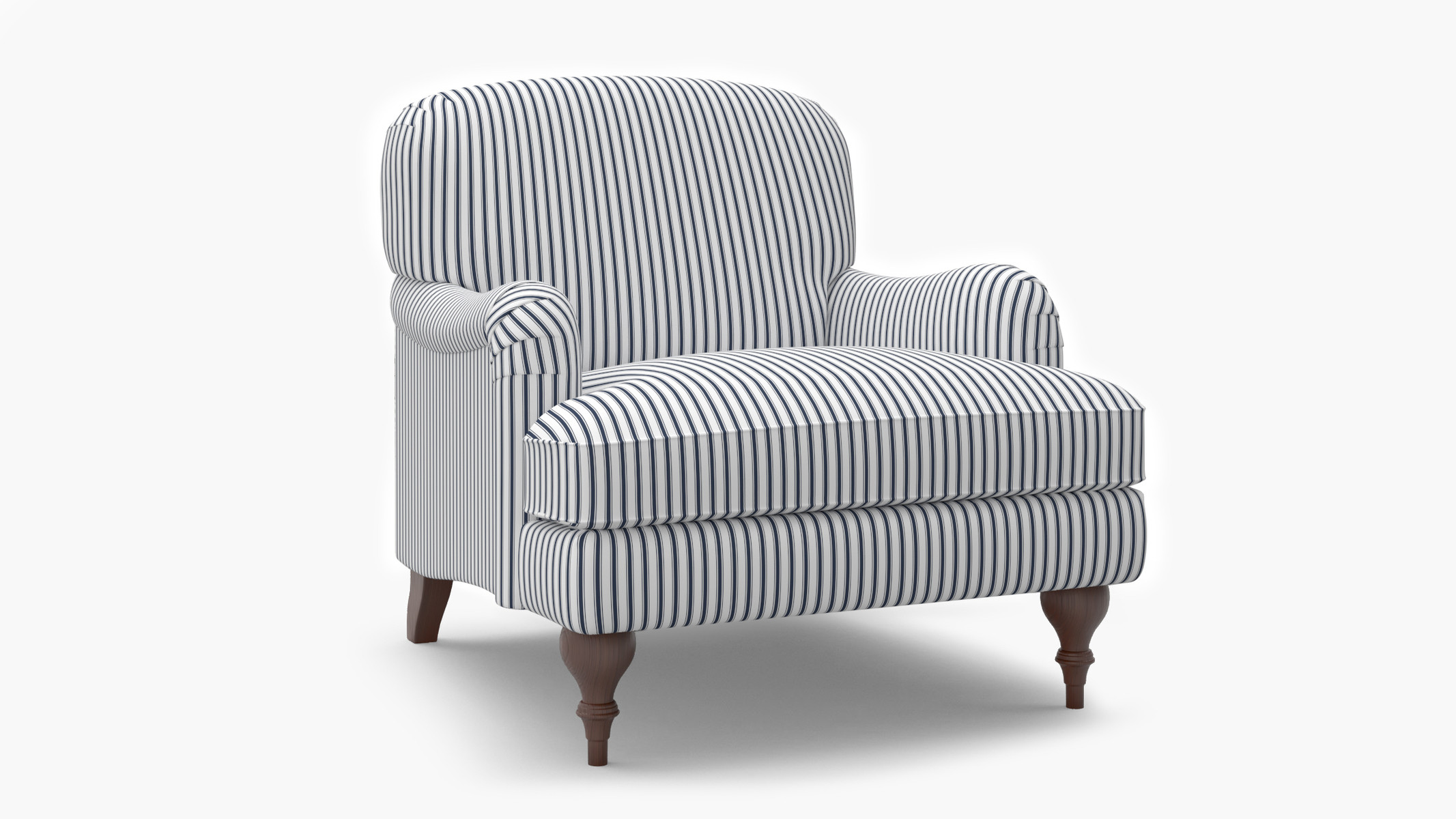 Navy Classic Ticking Stripe | The Inside