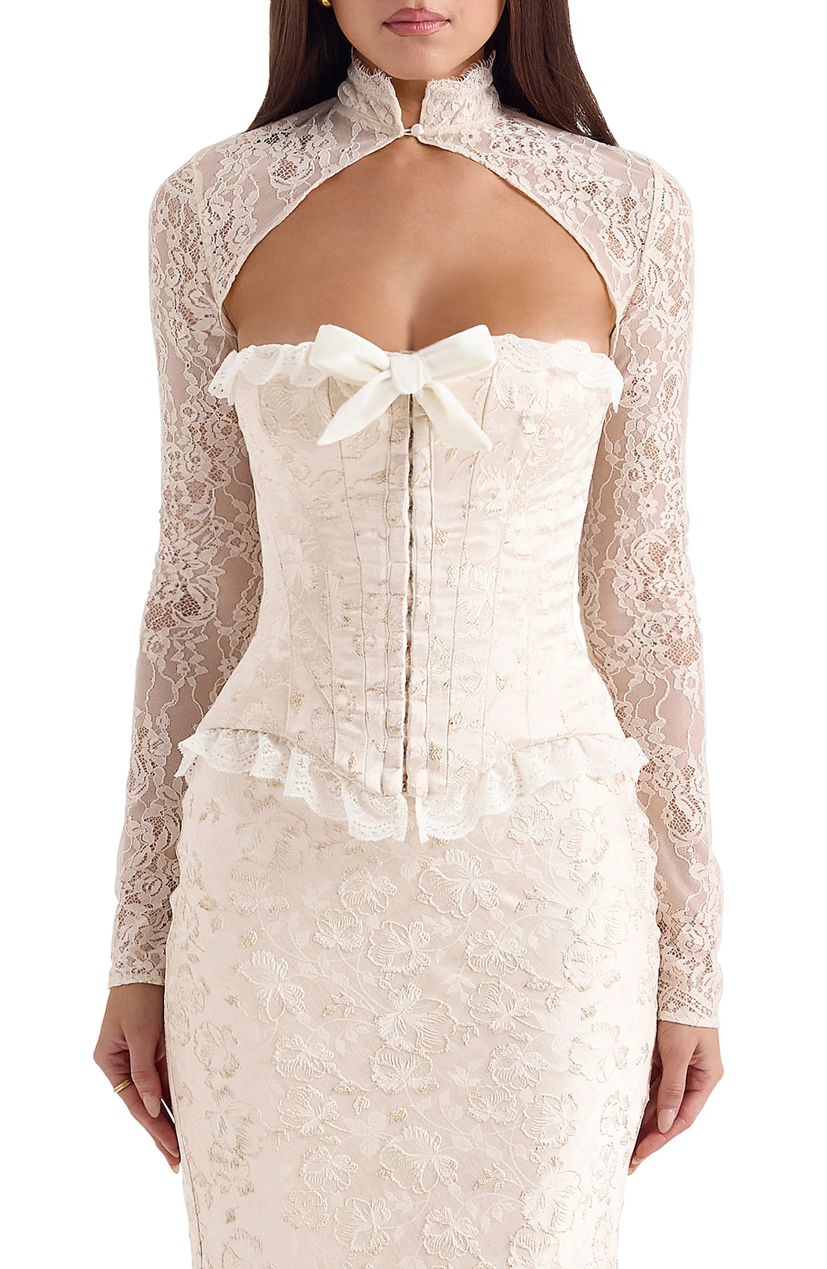 Perdita Corset Top & Bolero Set (Women) | Nordstrom | Nordstrom