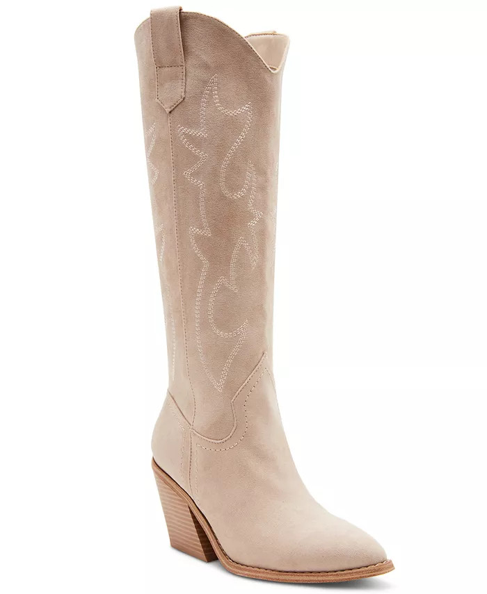 Arizona Knee High Cowboy Boots | Macy's