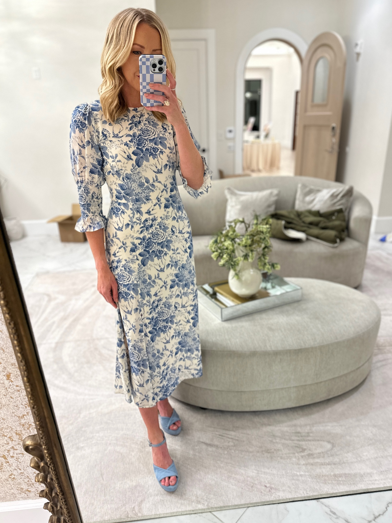 Book launch party look. Dress and shoes run true to size. If you’re between sizes, I’d size up in the dress  